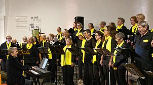 Der Chor Nuevo Proyecto der Kirchgemeinde Binningen-Bottmingen und der Fricktaler Chor Joyful Voices haben unter der Leitung von Dieter ...