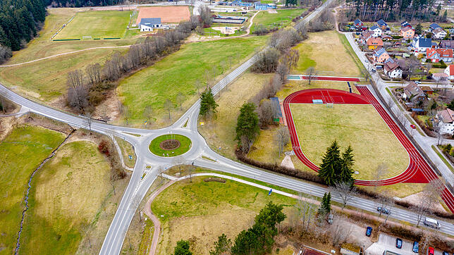 Der zweite Standort zwischen Natursportpark und Kreisverkehr entlang der L&nbsp;177 wird von der Gemeinde beim Regierungspräsidium ...