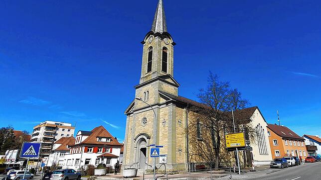 Die evangelische Melanchton-Kirche in Stockach: Die Stockacher Gemeinde will mit den Gemeinden aus Ludwigshafen und ...