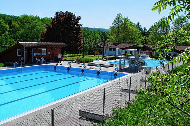 Am Donnerstag, 15. Mai, öffnet das Freibad in Hohentengen. (Archivbild 2022)