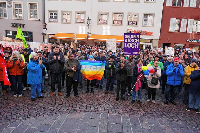 Bild 19: Waldshuter Kundgebung gegen rechts – exklusive Bilder!