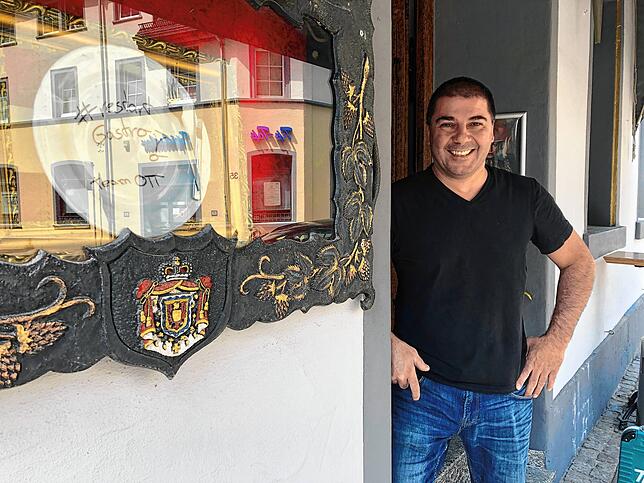Domenico Wittkopf ist Besitzer des Gasthauses Ott in der Färberstraße in Villingen.