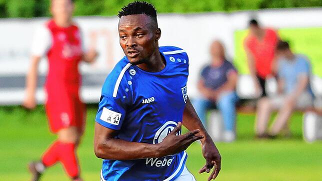 Austyn Adebaya Adefeyiju (SC Markdorf) hat einen guten Lauf.