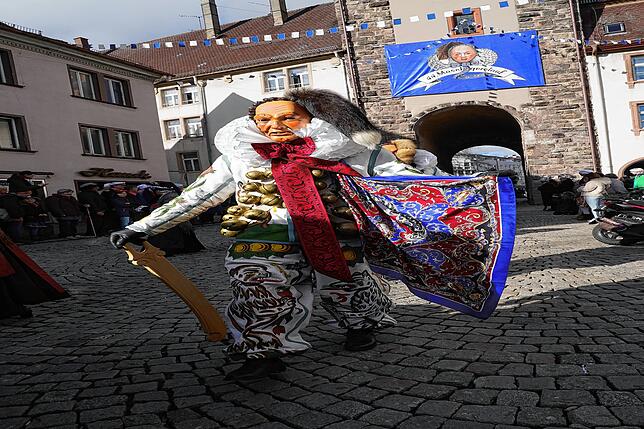 Bild 16: Bilder vom 44. Maschgerelauf der Narrozunft in Villingen &ndash; Teil 1