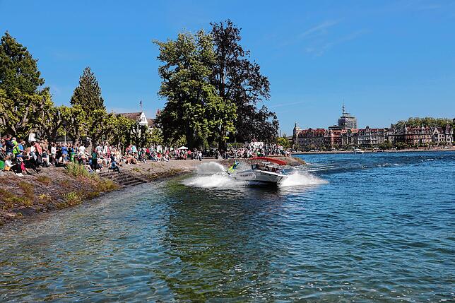 Bild 29: Spektakulär! Die besten Fotos der Wasserski-Show im Konstanzer Trichter
