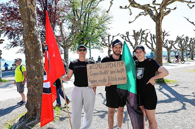Bild 2: 1. Mai in Konstanz: So bunt war der Protest am Bodenseeufer – mit Reden und Kundgebung