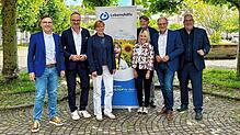 Die Organisatoren und Schirmherren des „Abends der Lebenshilfe“ freuen sich auf die Veranstaltung im September (von links): Andreas ...