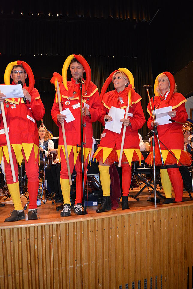Wollen Narrenbüttel werden (von links): Klaus Schön, Jörn Burger, Christine Burger und Dagmar Schön.