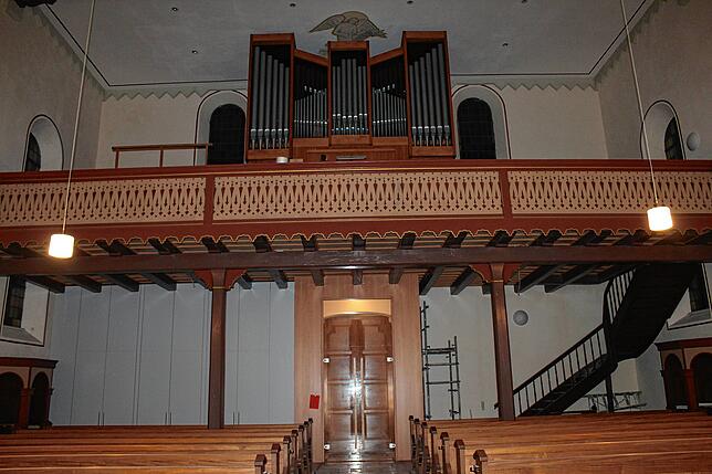 Bild 7: Eine Kirche verrät ihre Geheimnisse: Der Umbau von St. Georg in Hoppetenzell hilft bei der Lösung eines Rätsels um die Kirchengeschichte
