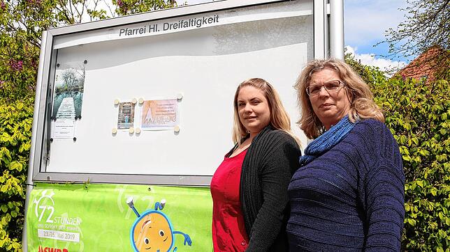Ann-Kathrin Mattes (links) und Marga Konn &ndash; hier ein Archivbild aus dem Jahr 2019 &ndash; gehören zu den katholischen Frauen, ...