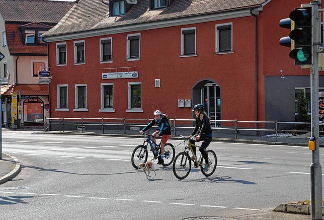 Wenig los ist auch auf den Straßen.