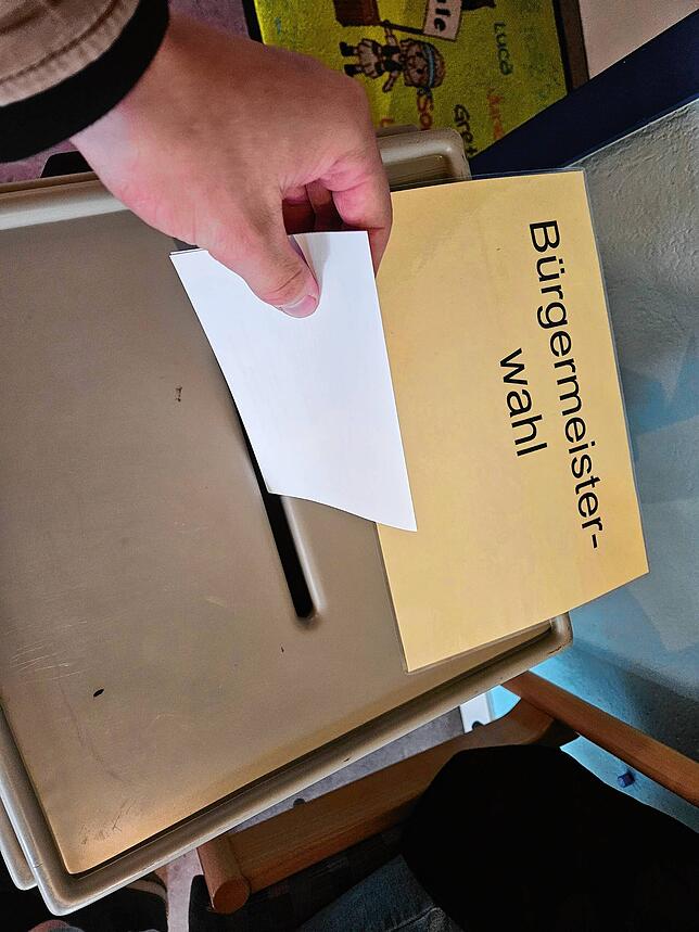 Bild 7: Bürgermeisterwahl in Klettgau: Das sind die Bilder aus den Wahllokalen (I)