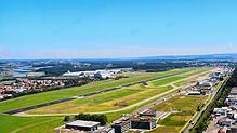 Blick auf den Bodensee-Airport in Friedrichshafen (Symbolbild).