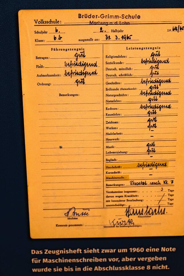 Bild 8: Vom Schreiben als Privileg und als Zankapfel: Virtueller Rundgang durch die Wechselausstellung im Schulmuseum