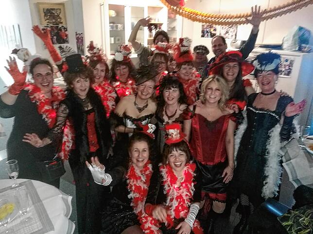 Beste Wiiberstimmung in der Redaktion Bad Säckingen.