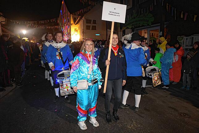 Bild 17: Die schönsten Bilder vom Nachtumzug in Möggingen 2025: 30 Gruppen im närrischen Treiben