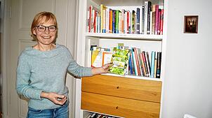 In der Kontaktstelle der Hospizgruppe Salem kommen die von Bärbel Meier-Wichmann mitbetreuten Trauergruppen zusammen – hier findet sich ...
