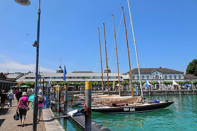 Bild 3: Maritimes Flair in Konstanz! Hier gibt's die ersten Bilder von der Bodenseewoche 2025