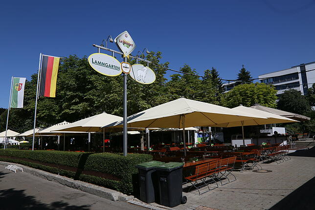 Der Lammgarten soll bleiben, wo er ist.