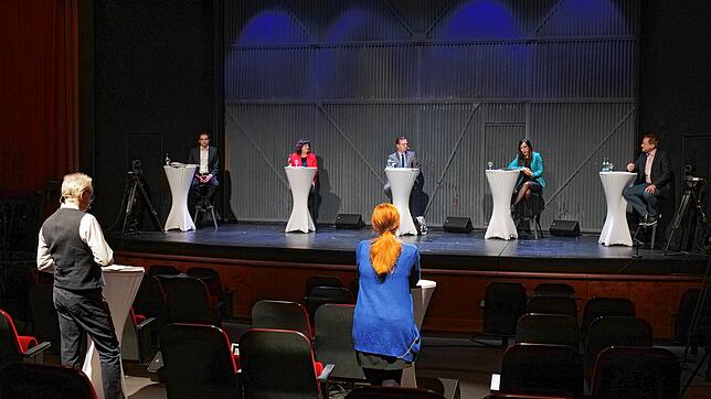 SÜDKURIER-Wahlarena zur Landtagswahl 2021 im Stadttheater Konstanz: Aufzeichnung der Debatte mit Kandidaten für den Wahlkreis 56 ...