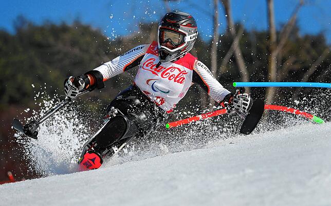 Die Radolfzellerin Anna-Lena Forster am 13. März 2018 bei den Paralympics in Pyeongchang in Südkorea.