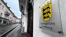 Das Urteil fällt vor dem Landgericht in Freiburg. Bild: Jonas Günther