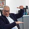Einzelhändler Peter Kolb hat schon früh die Verhältnismäßigkeit der Corona-Verordnungen im Blick. Das Bild stammt aus dem Jahr 2020, als ...