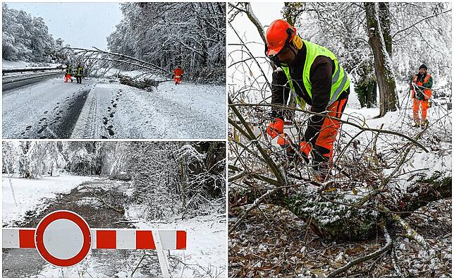 Bild 1: „Kann spiegelglatt werden“: Wetterdienst warnt vor gefrierendem Regen im Südwesten