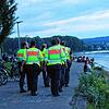 Bild mit symbolischem Wert: Ordnung und Sicherheit (wie hier im Bereich Schänzle) erfordern einen erhöhten Aufwand. Die Polizei ist ...