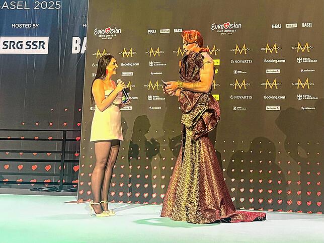 Bild 22: Alle Bilder zur „MET-Gala Europas“ in Basel: So präsentieren sich die ESC-Acts bei der Eröffnungszeremonie