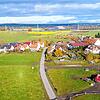 So sieht die Fläche Ende Oktober 2020 aus der Luft fotografiert aus, auf der in Sumpfohren ein kleines Neubaugebiet entstehen soll. ...