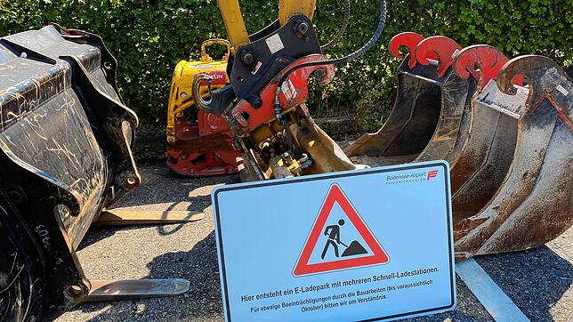 Die Bauarbeiten auf dem Parkplatz beginnen am 11. September.
