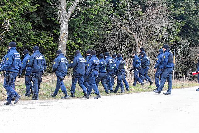 Die Polizei bietet am 2. März starke Kräfte zum Sucheinsatz im Villinger Vermisstenfall auf.