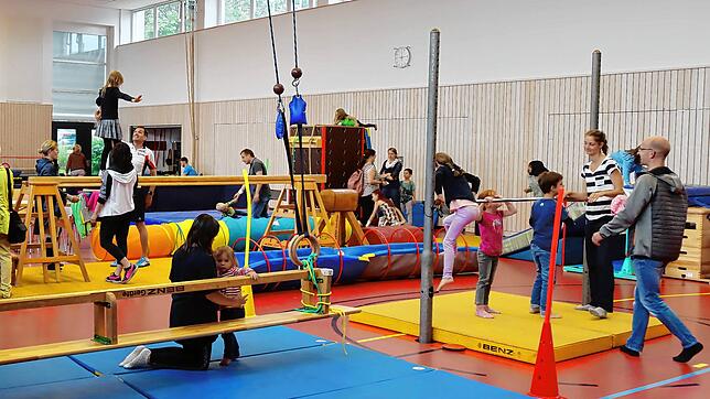 Der Turnverein wird, wie im vergangenen Jahr (Bild), auch beim kommenden Kinder- und Familientag in Mönchweiler dabei sein. Archivfoto: ...