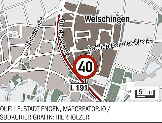 Bild 1: Mehr Tempo30 in Engen geplant: Wo Autofahrer langsamer fahren müssten