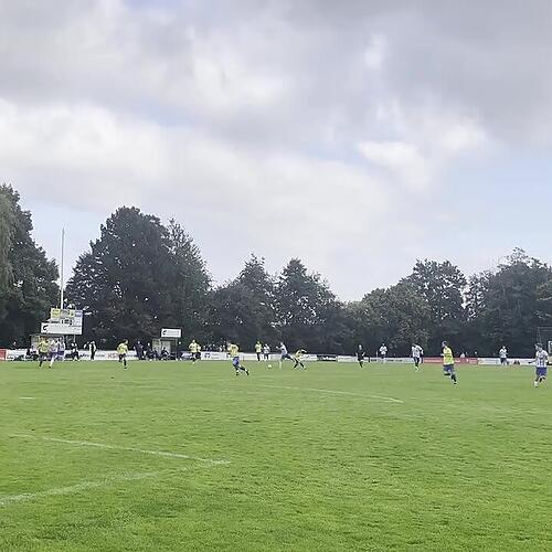 Der FC Singen kann nach einer gespielten Stunde zum 1-1 in Person von Wäschle ausgleichen