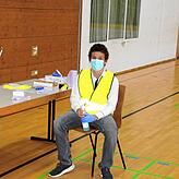 Der 16-Jährige Benedikt Sdrenka ist für die Hygiene zuständig.
