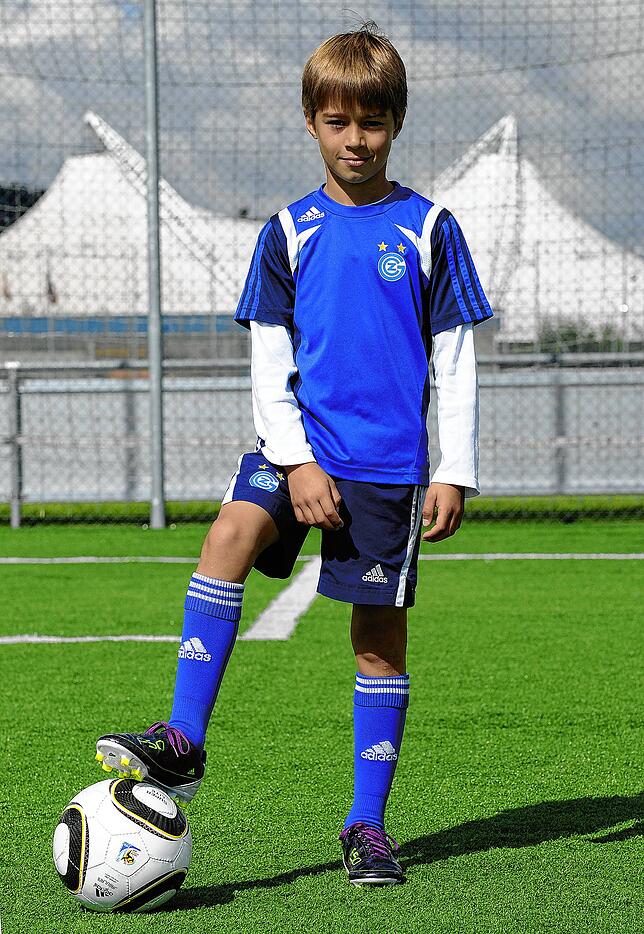 Talent: Schon als Fünfjähriger wechselte Robin Kalem aus Lottstetten einst in die Schweiz zum Nachwuchs des Grasshopper Club in Zürich. ...