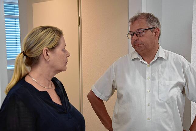 Zahlreiche Gespräche konnten die Leserinnen und Leser des SÜDKURIER mit Bürgermeister Alexander Guhl im Gesundheitscampus Bad Säckingen ...