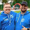 Das neue Trainer-Duo der HFV-Fußballerinnen: Daniel Barth (links) und Domenico Meranda.