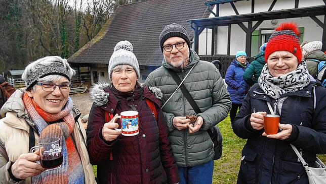 Bild 5: Bilder von der Glühweinwanderung zum Kloster Weppach