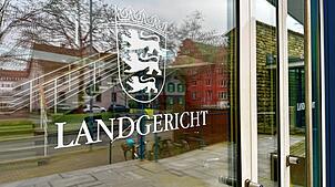 Das Landgericht Konstanz an der Unteren Laube.
