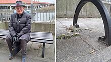 Der ehemalige Stadtrat Ulrich Blum wünscht sich mehr Engagement gegen Zigarettenmüll in Konstanz – beispielsweise gegen die ...