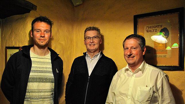 Michael Bauder (links) ist ausgeschieden, Christoph Leber und Vito Doria (rechts) sind jetzt das Führungsduo. Foto: Ralph Fautz
