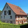 Mit Blick auf den Bodensee: Die Rückseite der alten Vogtei in Bodman erstrahlt auch schon wieder in neuem Glanz. Noch viel ...