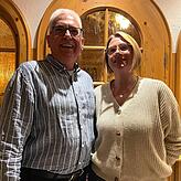 Seit Martini führen jetzt Präsidentin Christine Paletzki und Präsident Thomas Deschler die Geschicke der Sauldorfer Durbestecher.