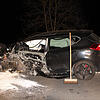 Bei dem Unfall am 28. Februar 2019 auf der B 27 zwischen dem Blumberger Nordwerk und Riedböhringen wurden beide Fahrzeuge völlig ...