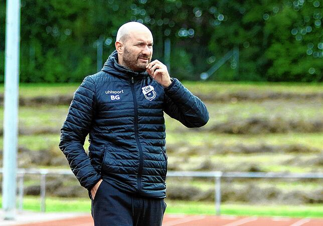 Trainer Benjamin Gallmann von der DJK Donaueschingen.