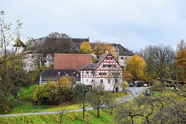 Schloss Hohenfels im November 2022