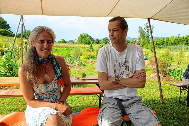 Maria Schlegel und Nicolas Dostert sind die beiden Vorsitzenden der Initiative Saatgutbildung. Freier Zugang zu einer Vielfalt von ...